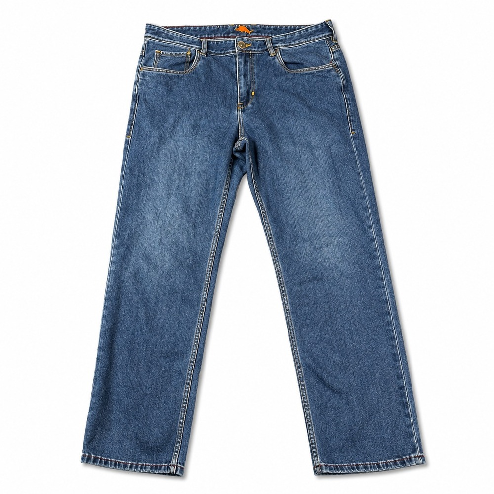 Tommy Bahama Mens Straight Leg Jeans 36x30 Medium Wash Casual Denim EUC